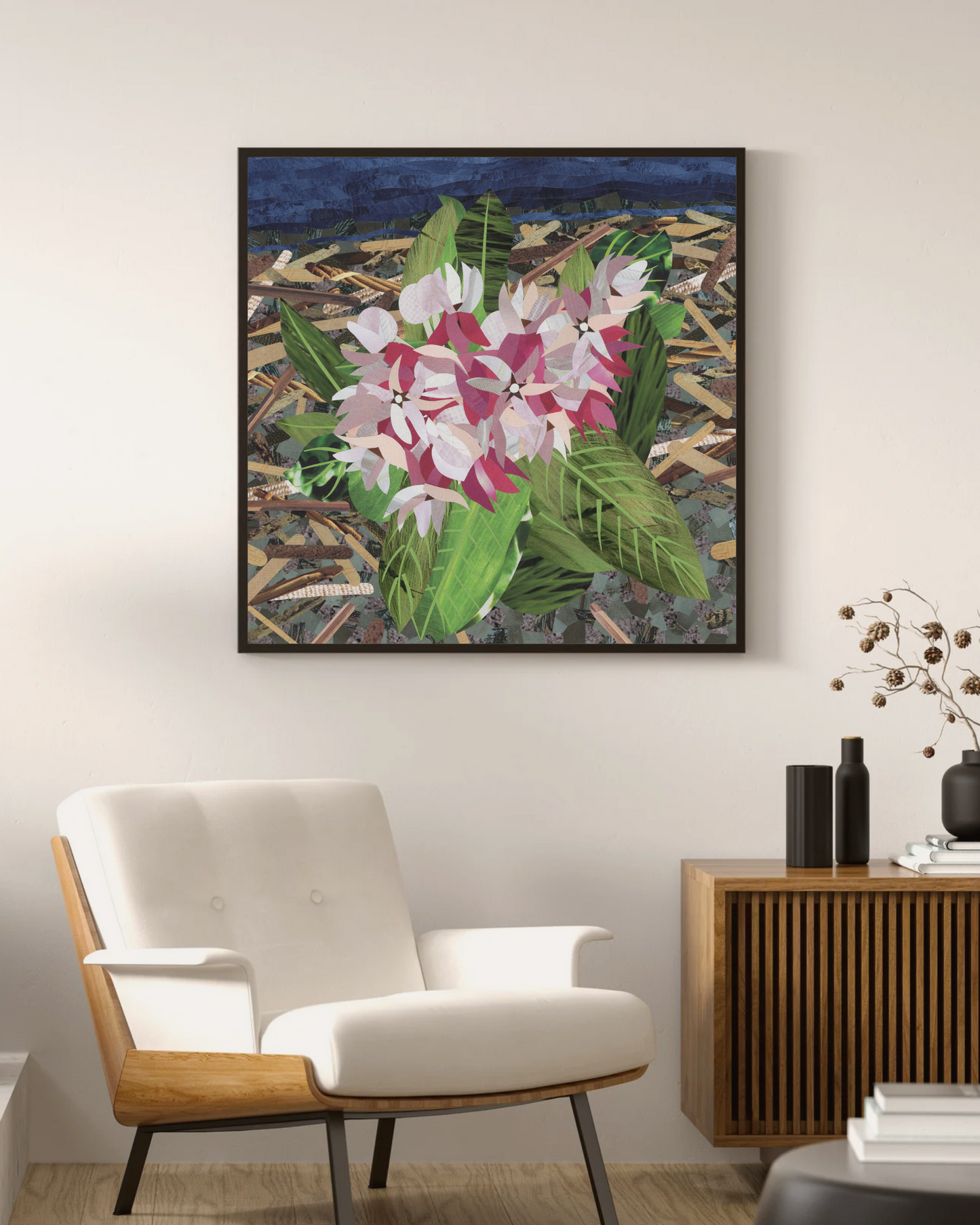 Native Milkweed 12x12" Print