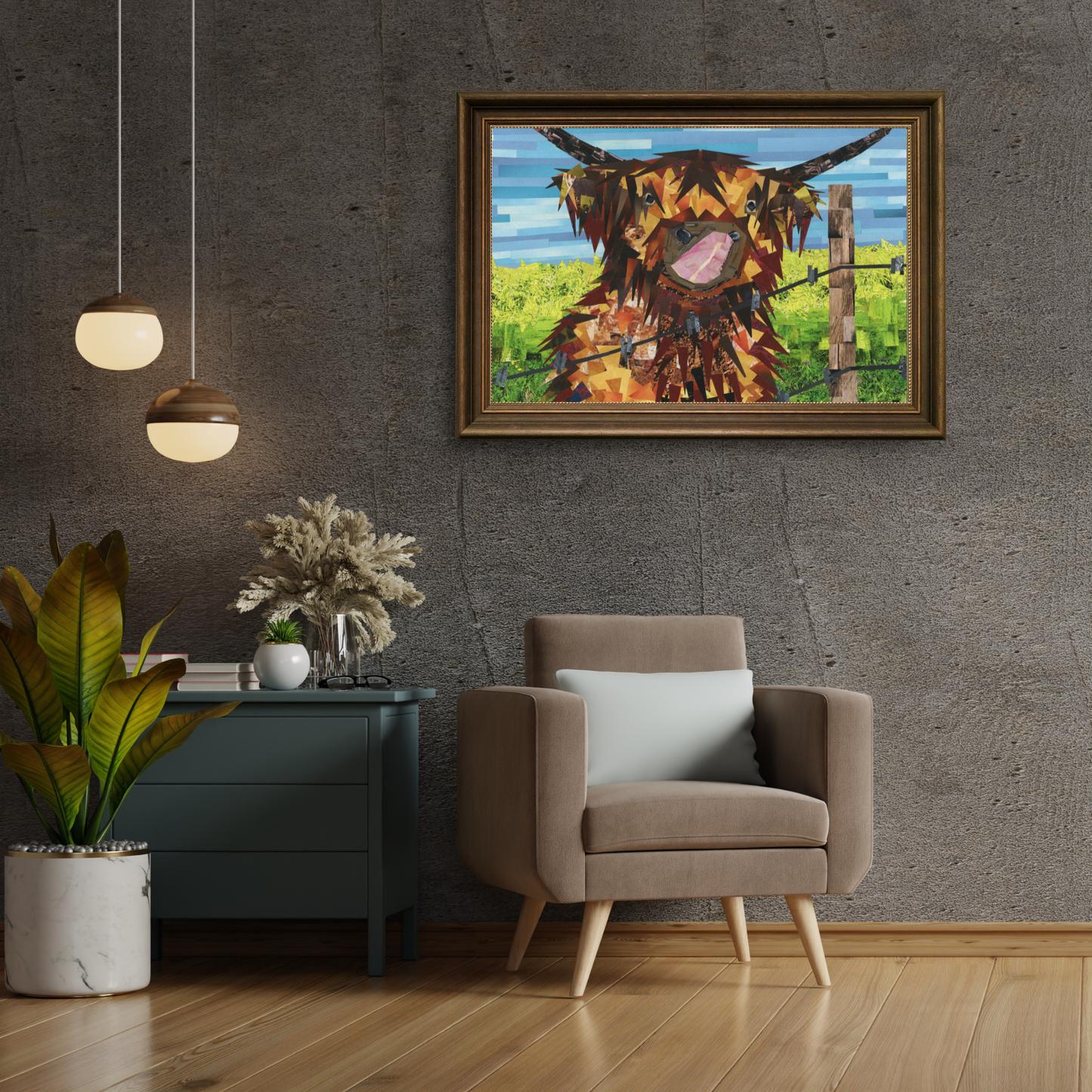 Highland Cow Print 11"x14"