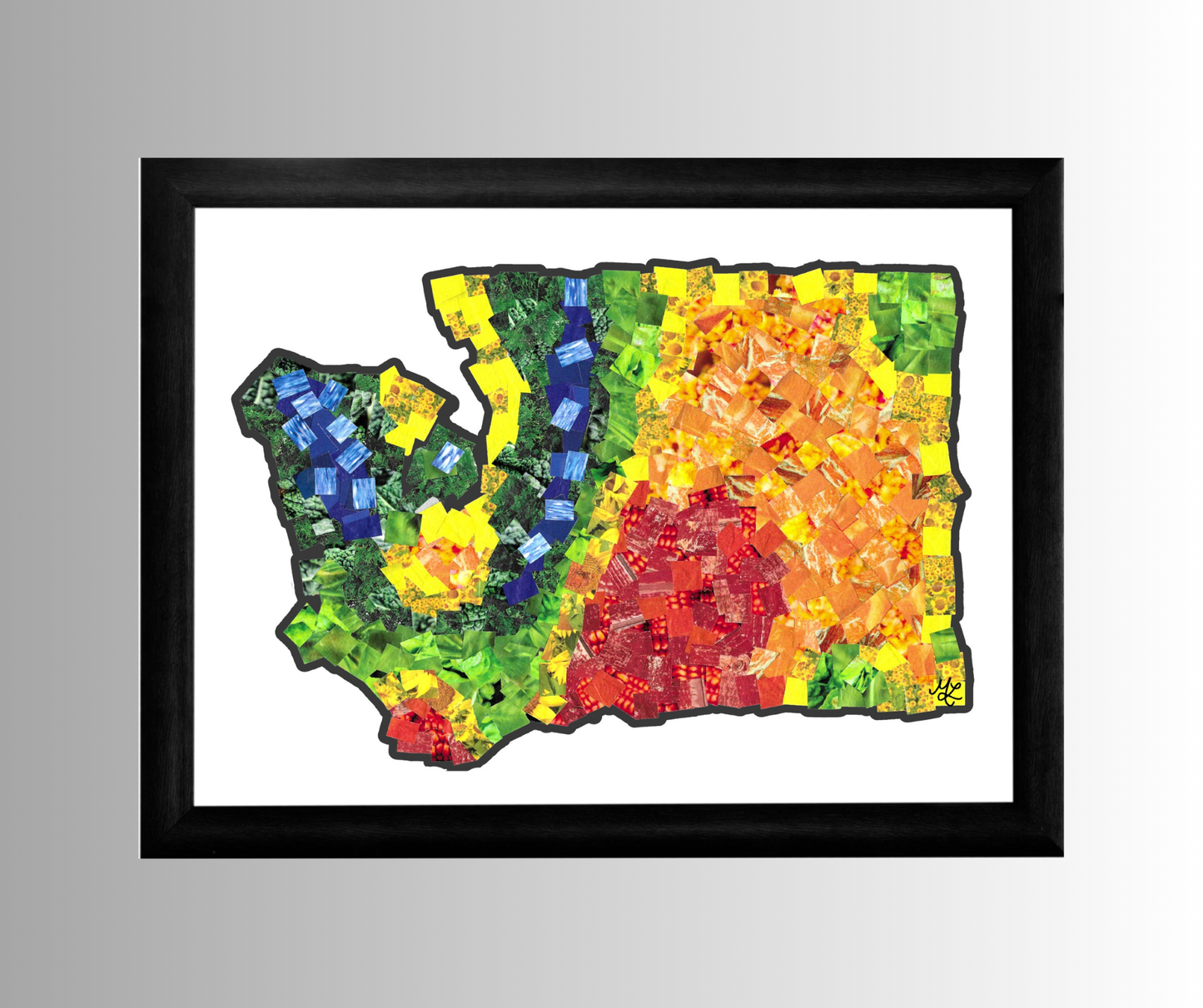 Washington States Climate Print 8x10"
