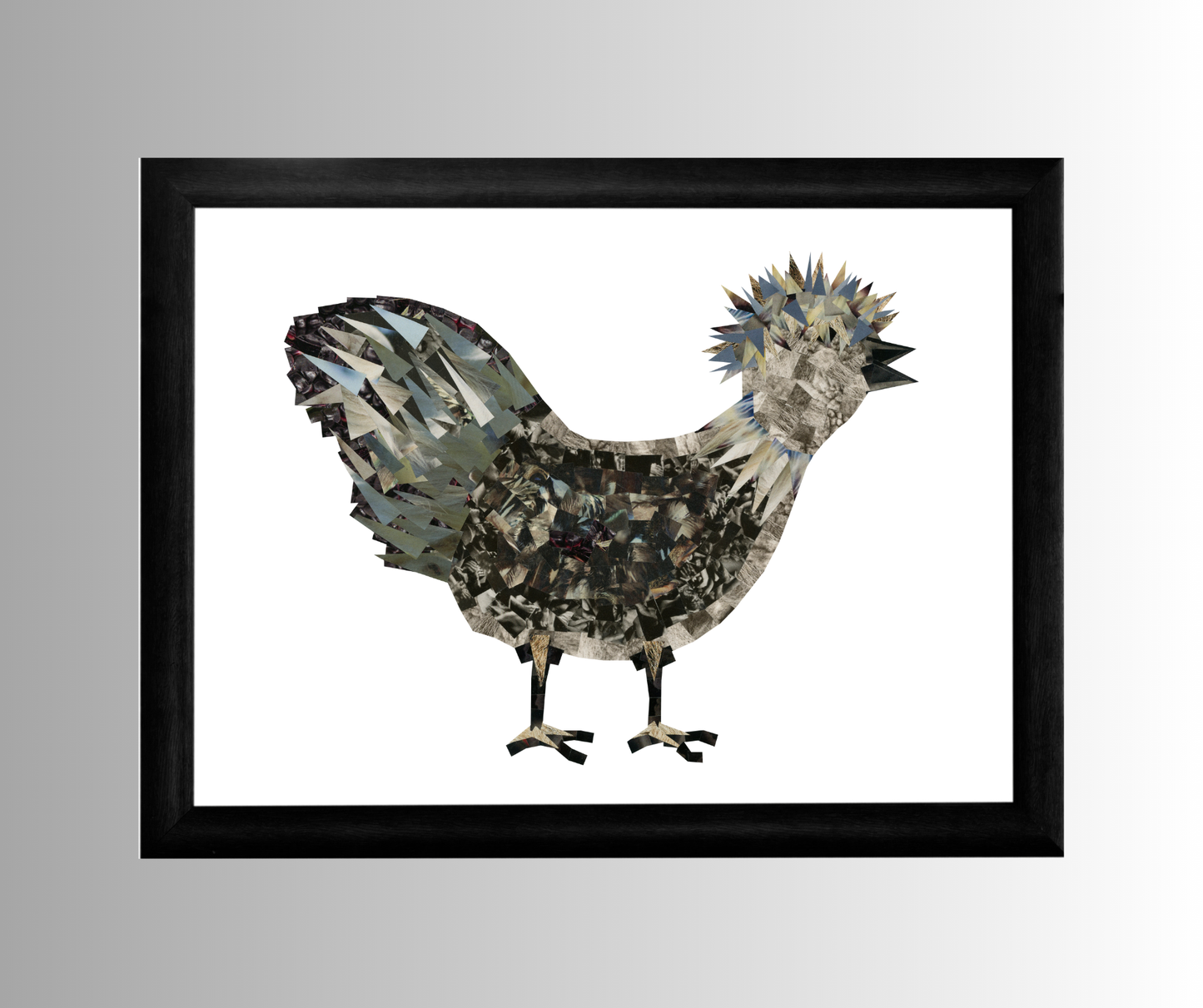 Silkie Chicken Print 8x10"