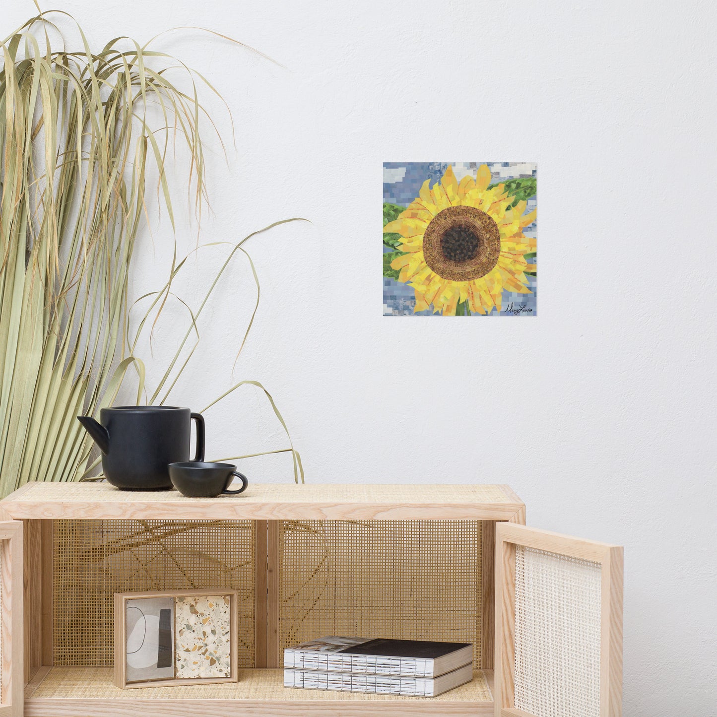 Soaring Sunflower Print 12x12"