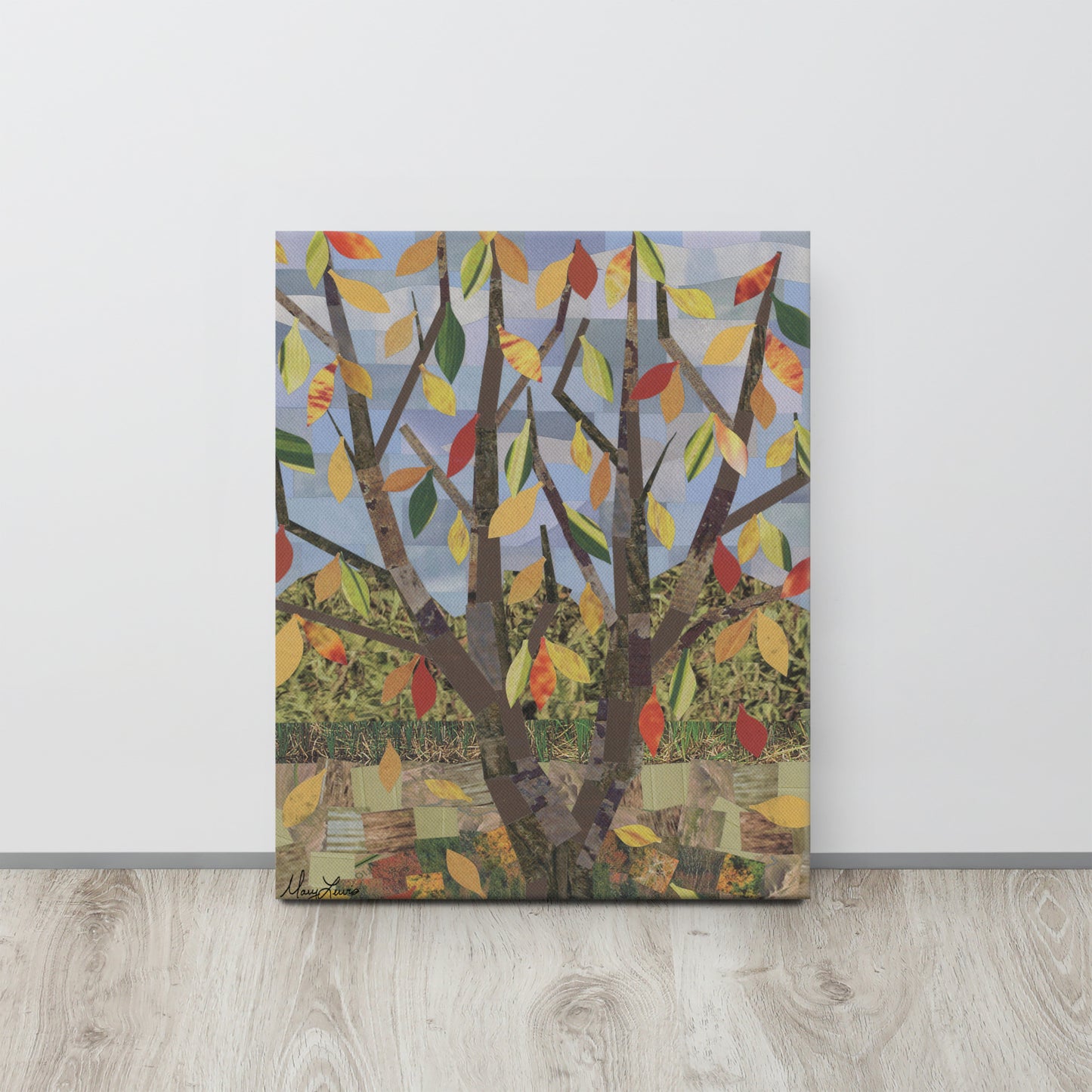 Letting Go 16x20" Thin Canvas Print