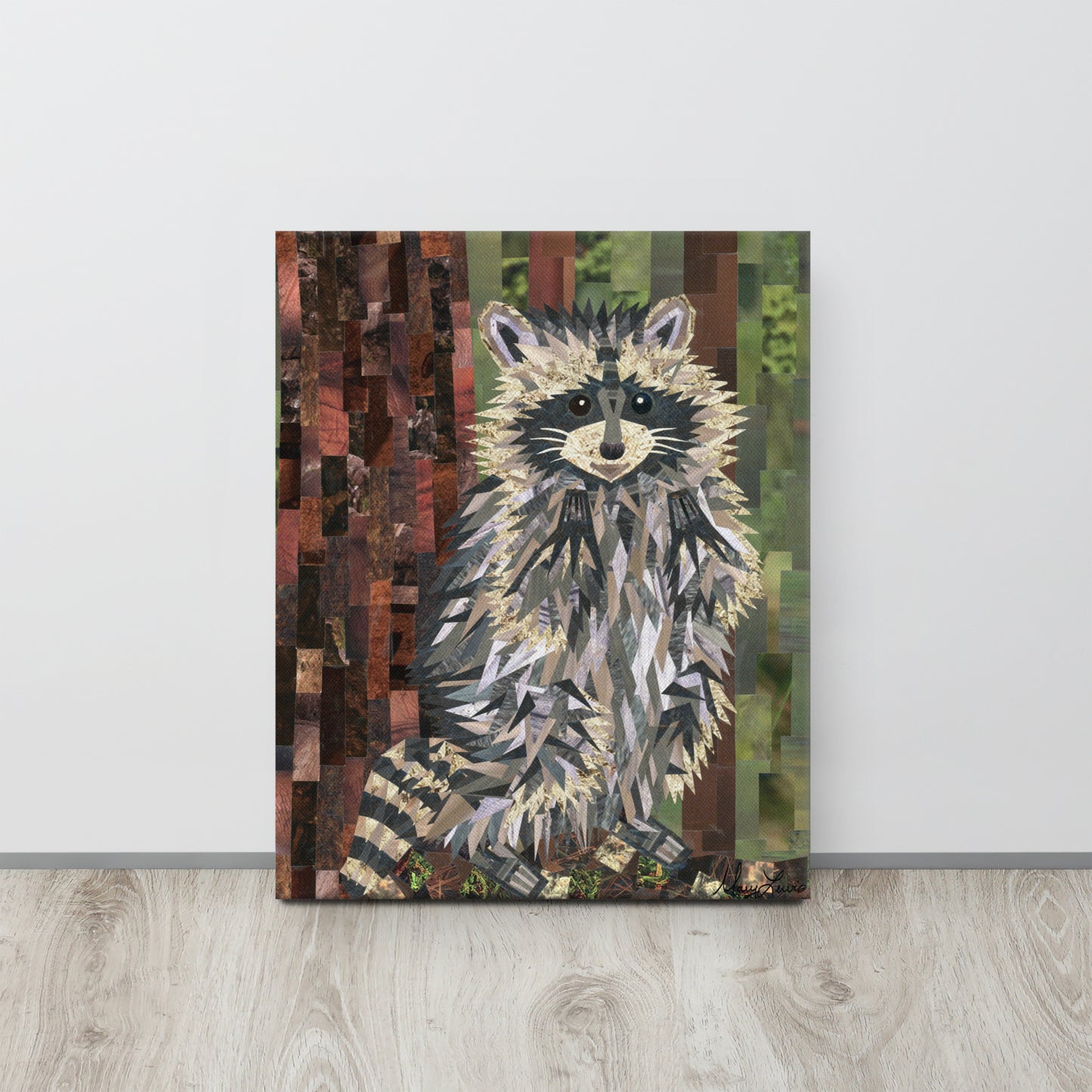 Forest Bandit 16x20" Thin Canvas Print