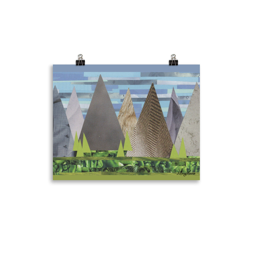 Olympic Mountains 11"x14" Print