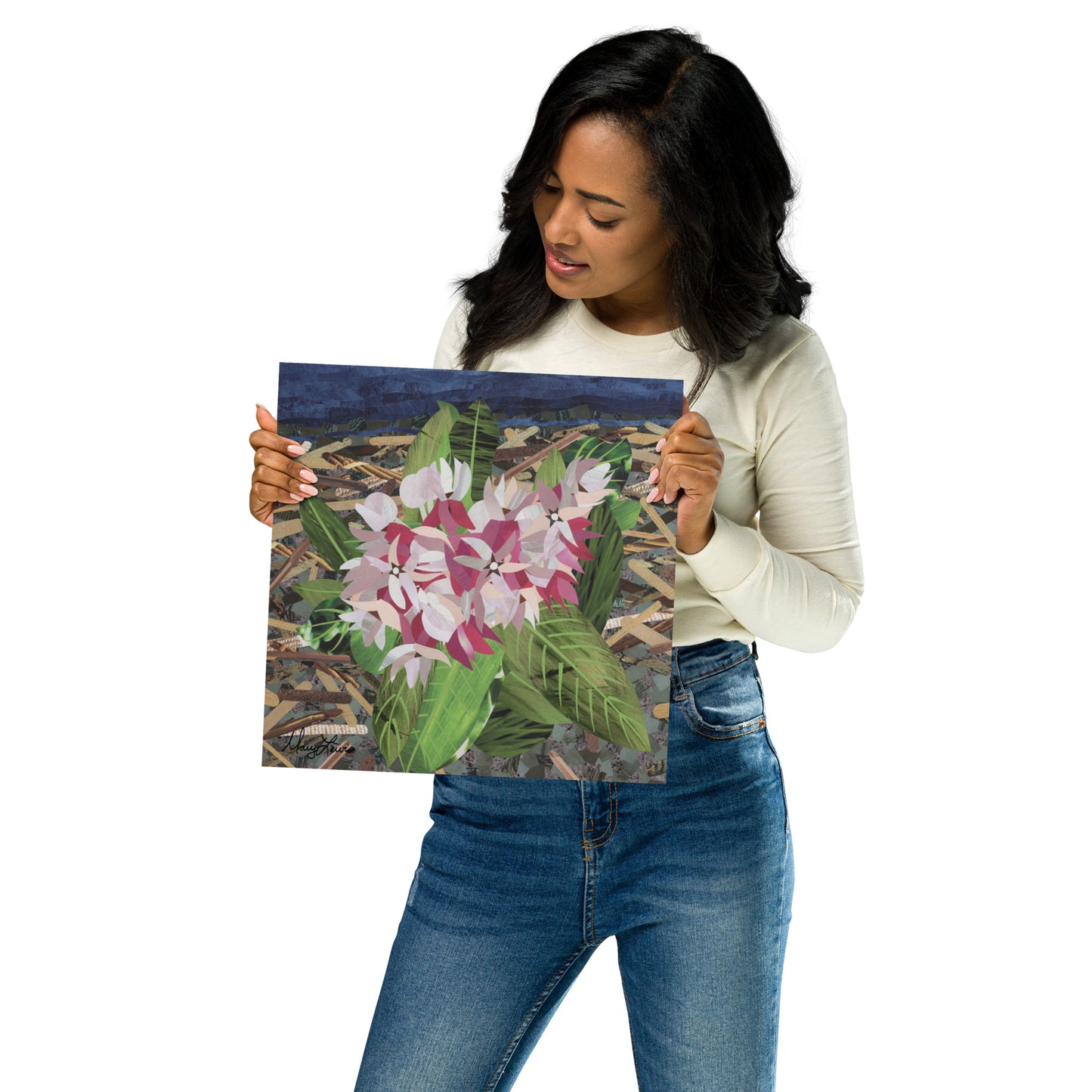 Native Milkweed 12x12" Print