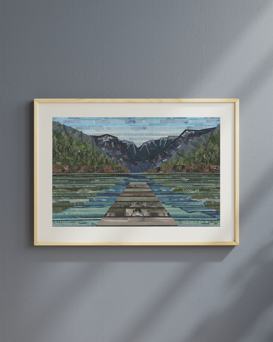 Lake Crescent, WA 8x10" Print