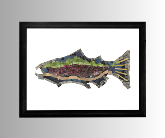 Salmon Run Print 8"x10"