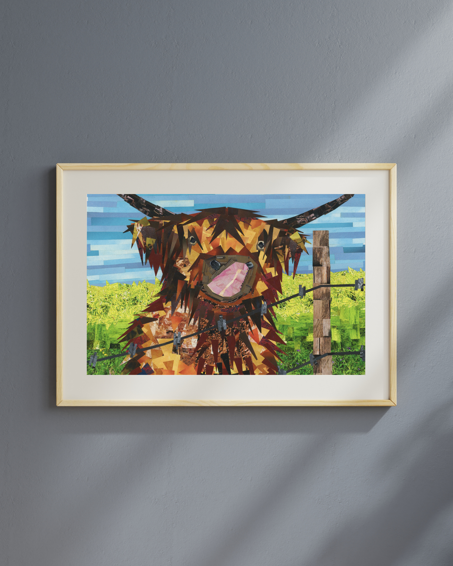 Highland Cow Print 8"x10"