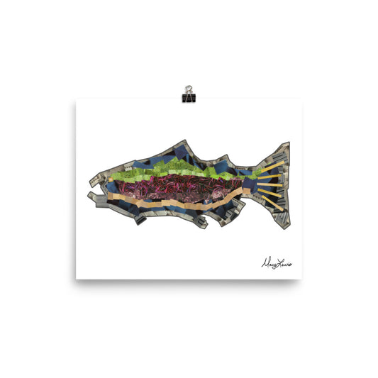 Salmon Run Print 8"x10"