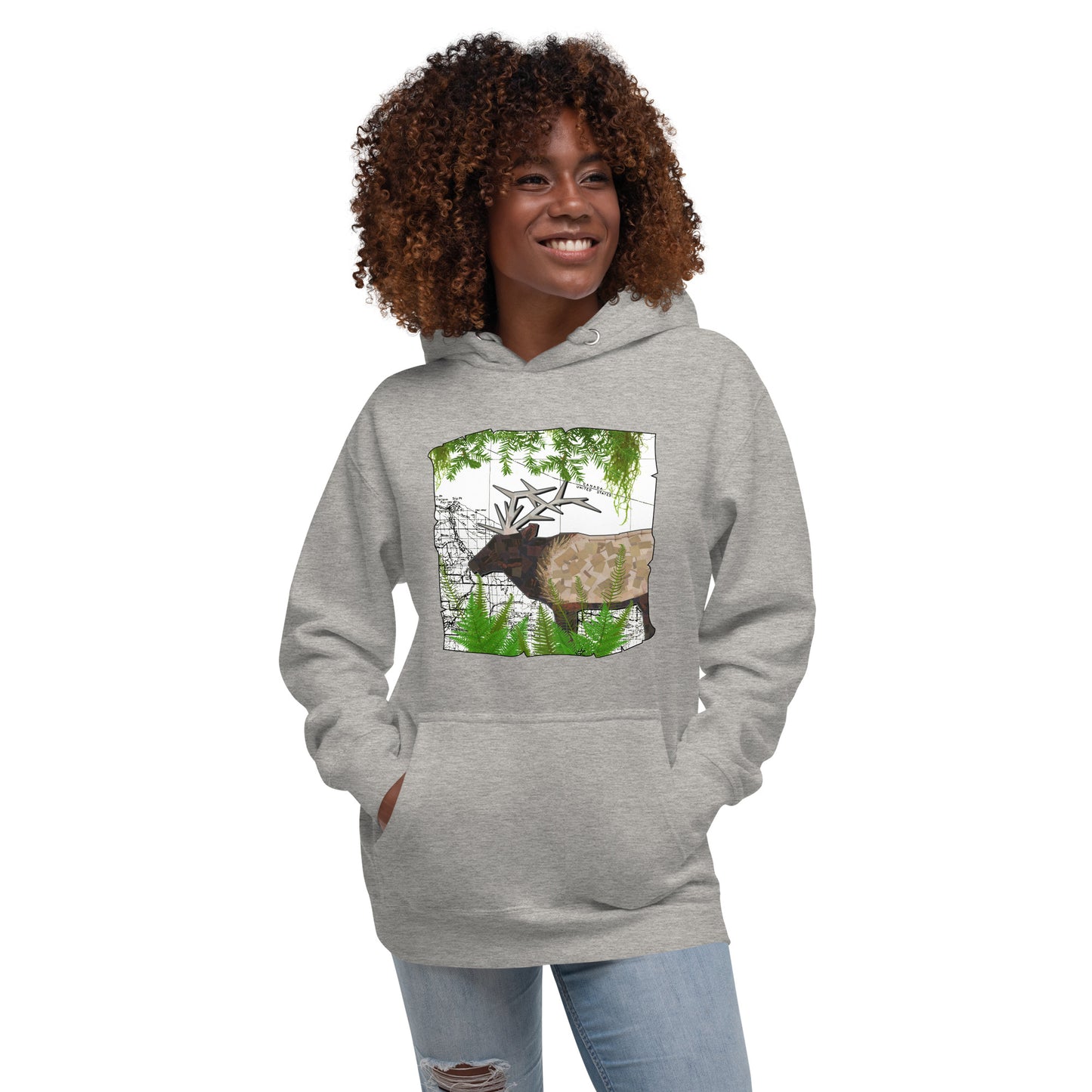 Roosevelt Elk On The Olympic Peninsula Unisex Hoodie