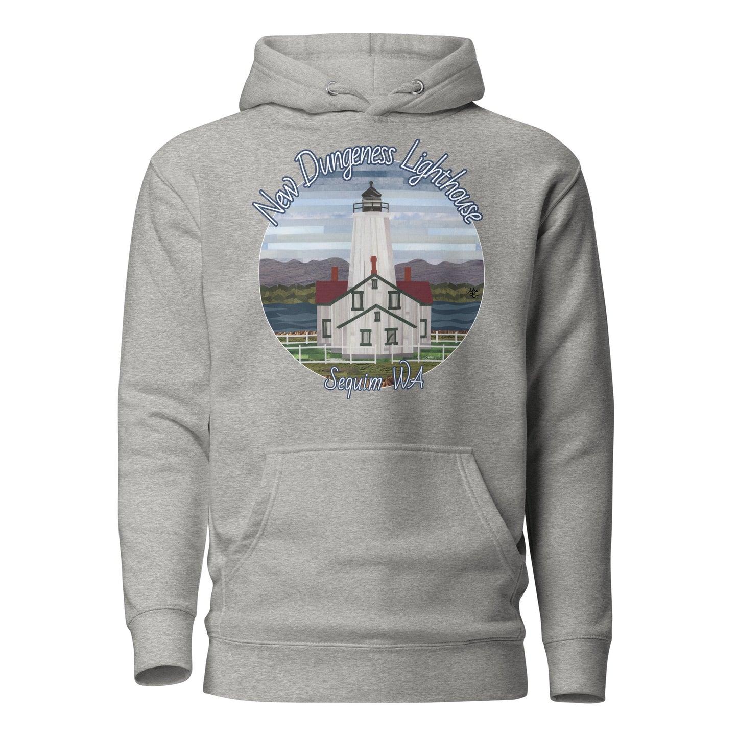 Dungeness Lighthouse in Sequim Unisex Hoodie