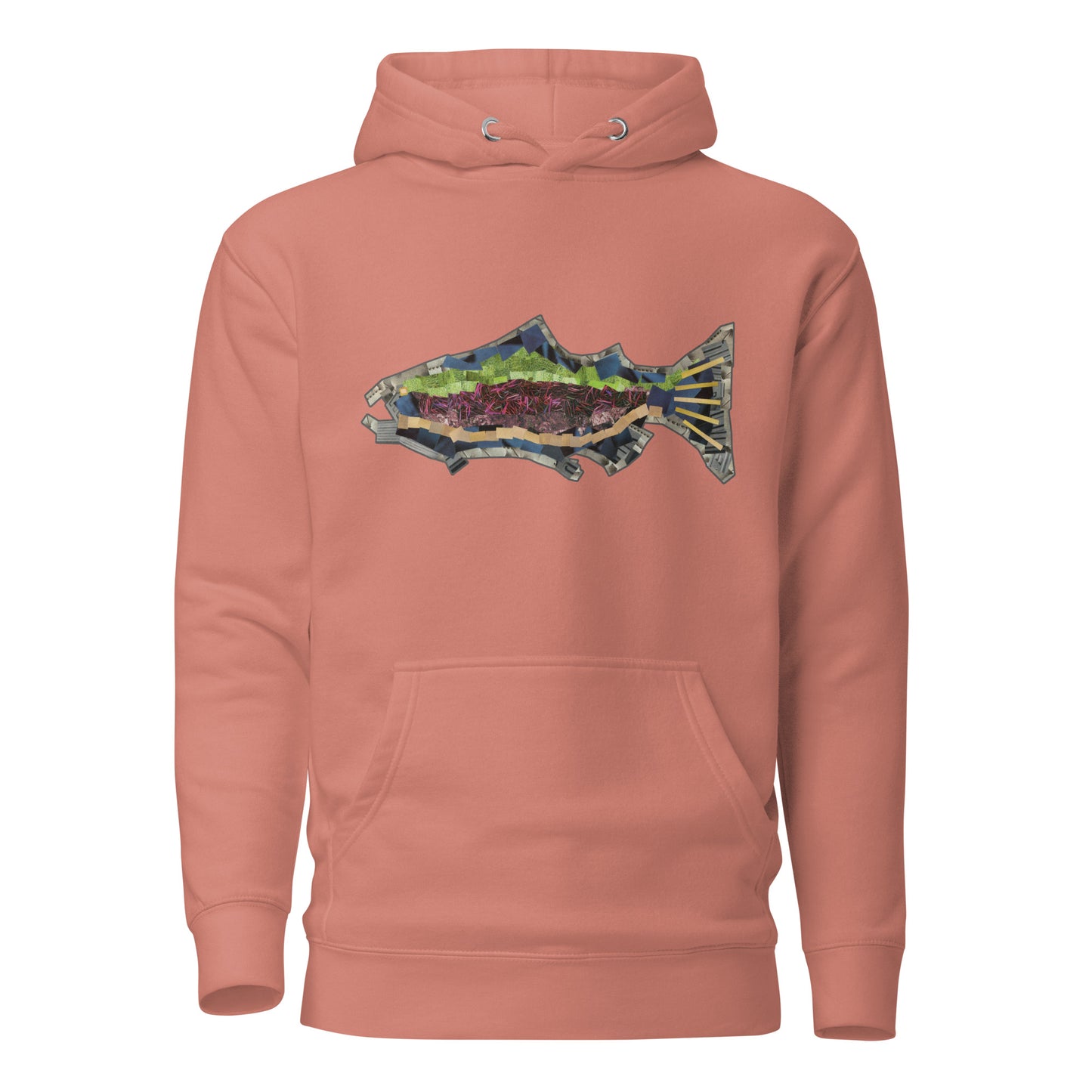 Salmon Run Unisex Hoodie