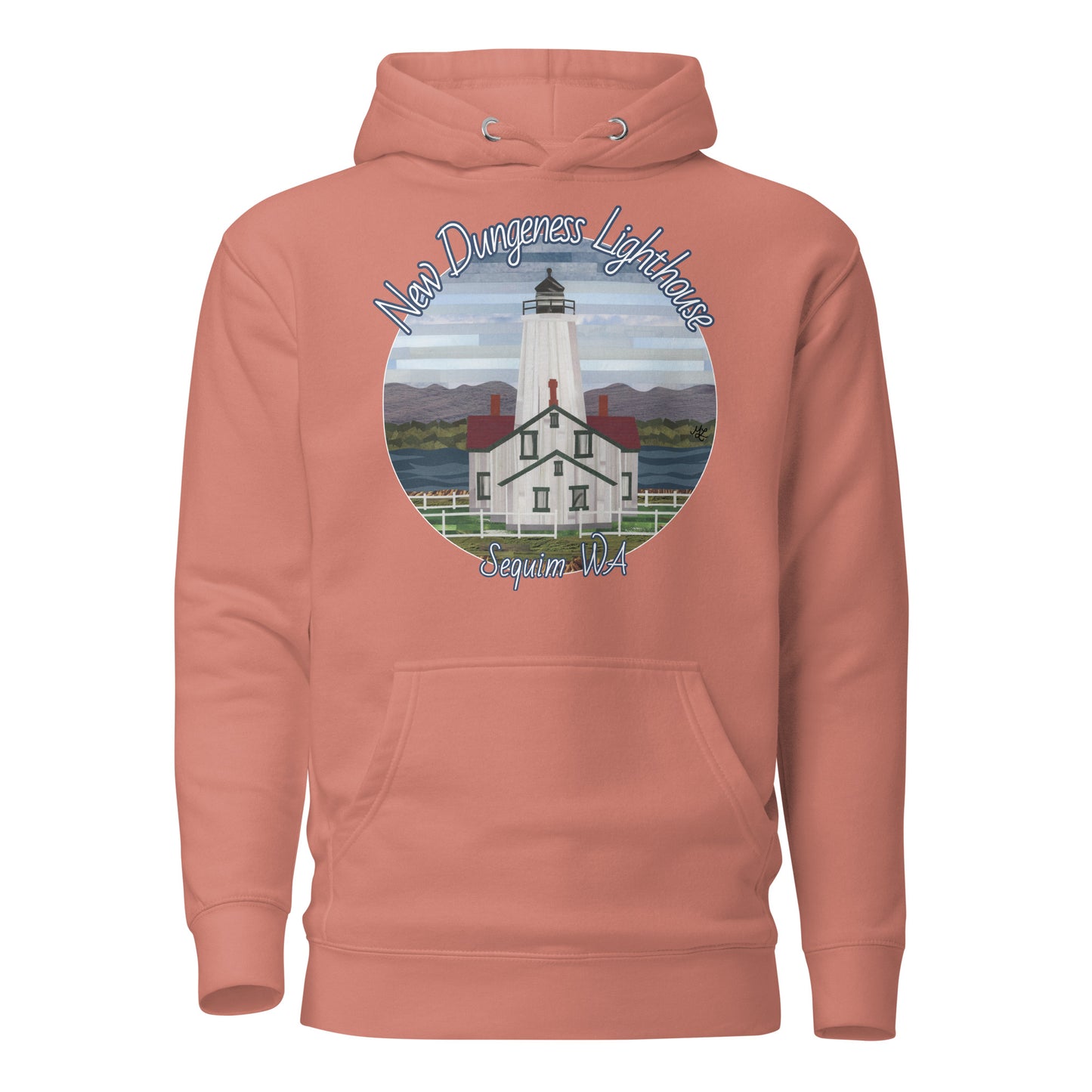 Dungeness Lighthouse in Sequim Unisex Hoodie