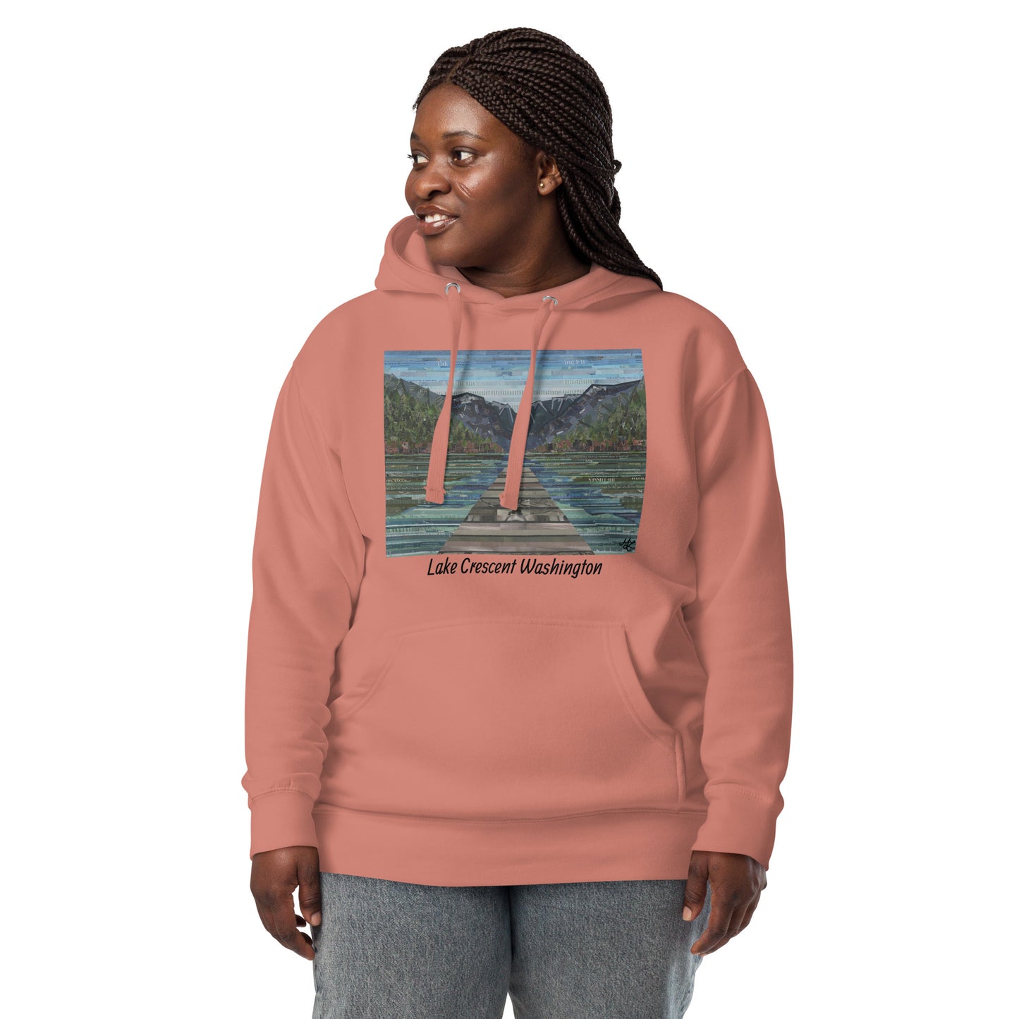 Lake Crescent, WA Unisex Hoodie