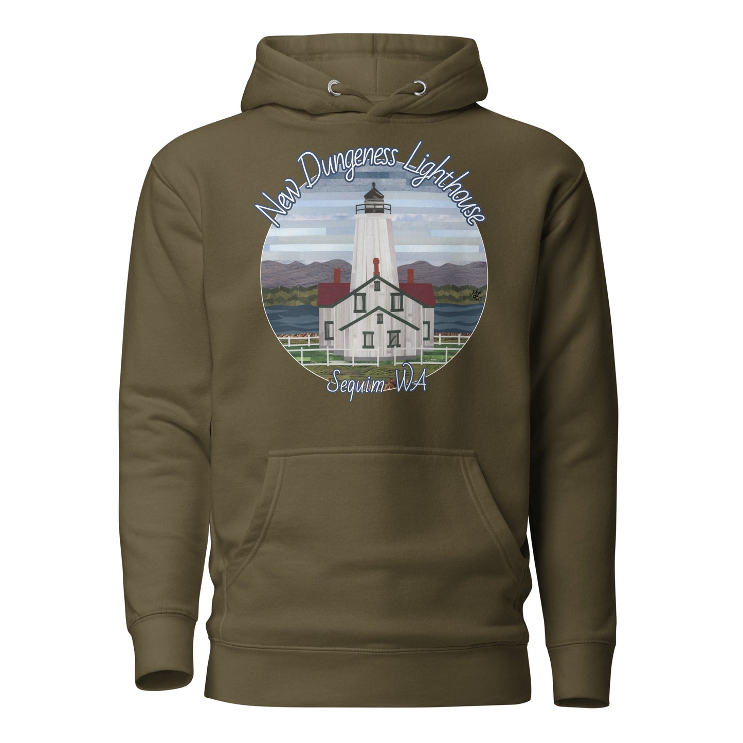 Dungeness Lighthouse in Sequim Unisex Hoodie