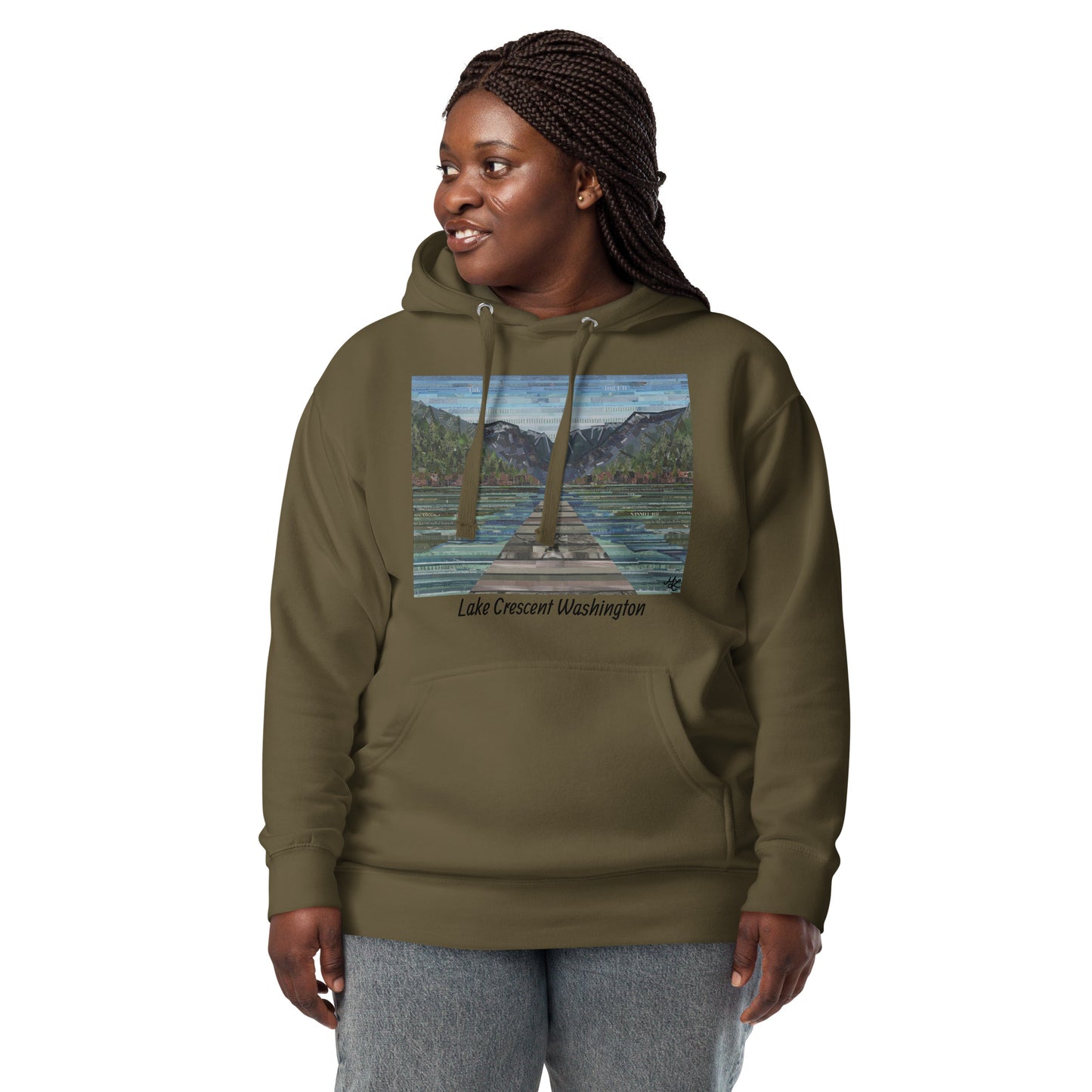 Lake Crescent, WA Unisex Hoodie