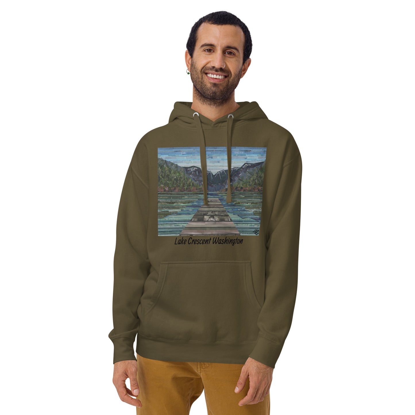 Lake Crescent, WA Unisex Hoodie