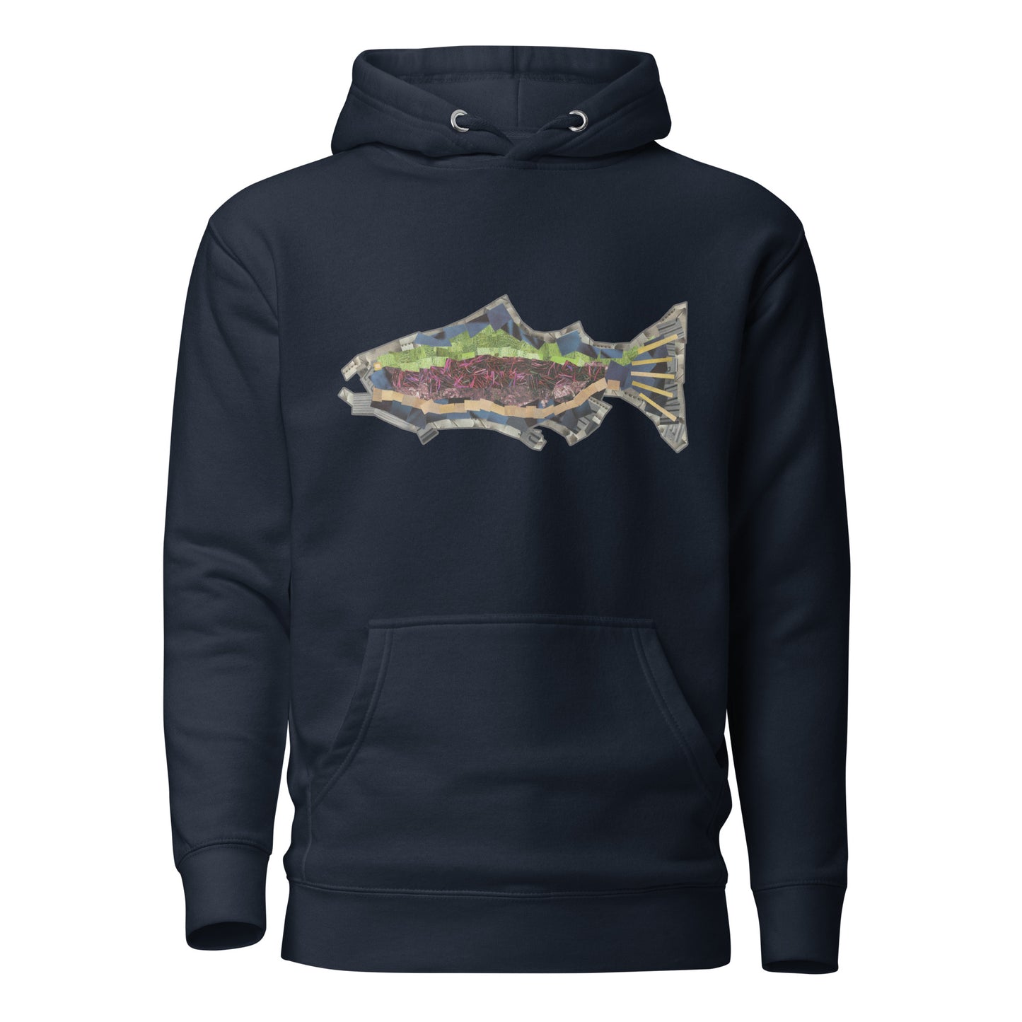 Salmon Run Unisex Hoodie