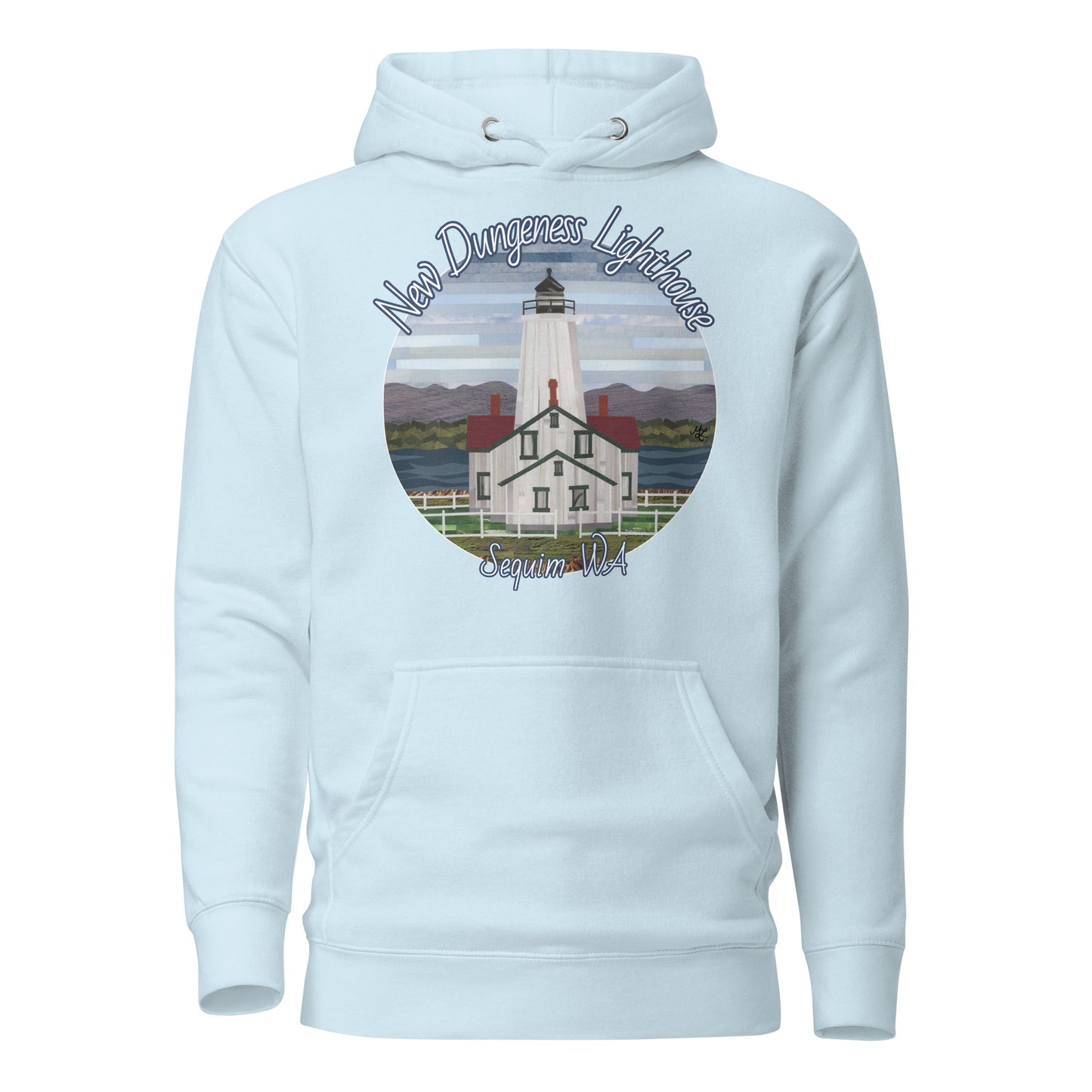 Dungeness Lighthouse in Sequim Unisex Hoodie