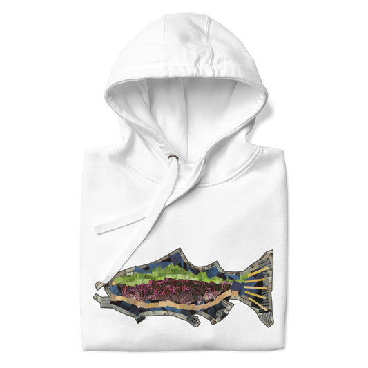 Salmon Run Unisex Hoodie