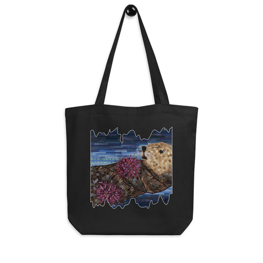 Snacking Otter Eco Tote Bag