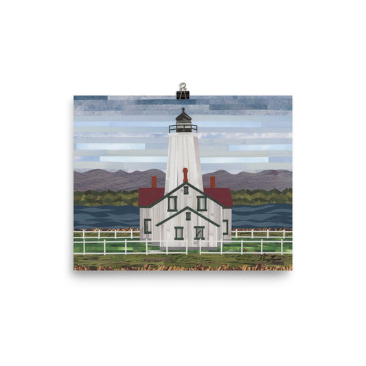 Sequim Dungeness Lighthouse 8x10" Print