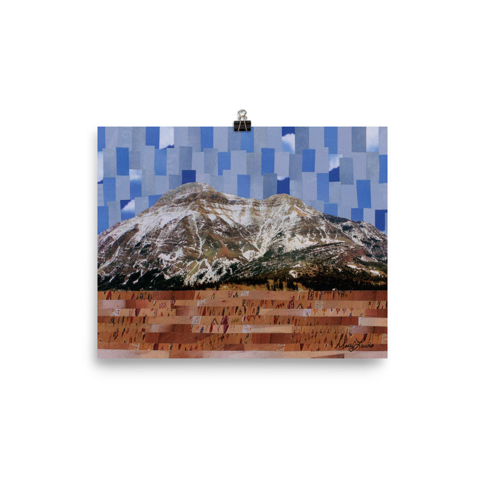 Mountainscape Print 8x10"