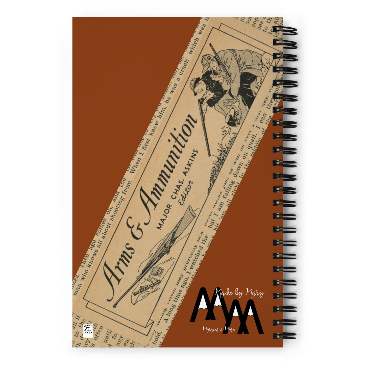 Vintage Arms & Ammunition Spiral Notebook