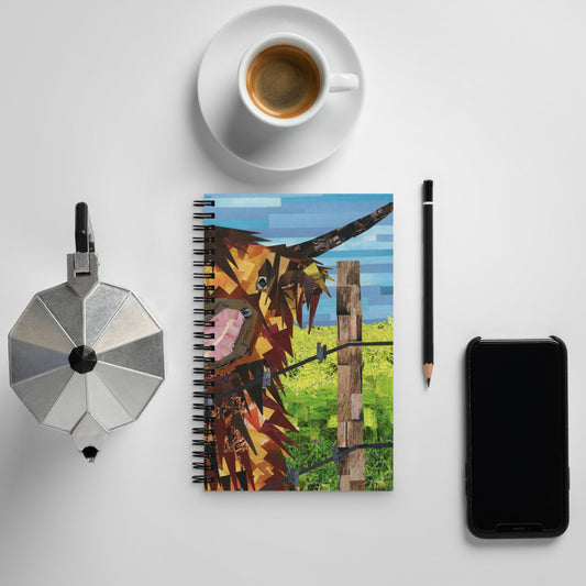 Highland Cow Spiral Notebook