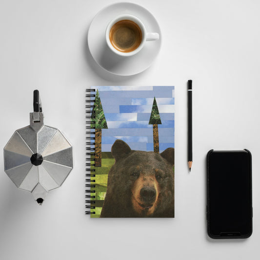 Black Bear Spiral Notebook