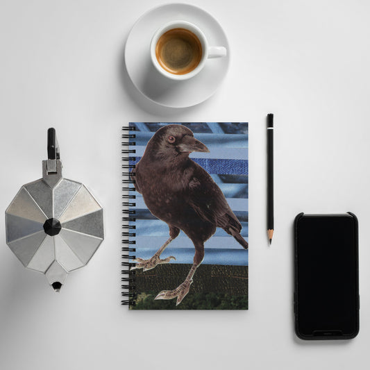 The Black Crow Spiral Notebook