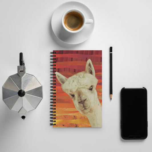 Alpaca Life Spiral Notebook