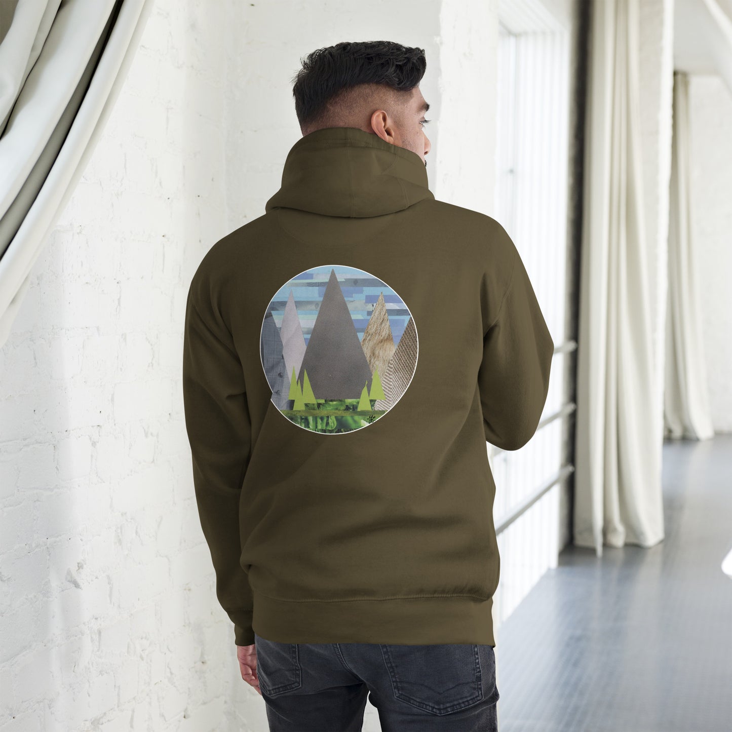 Olympic Mountains Unisex Hoodie